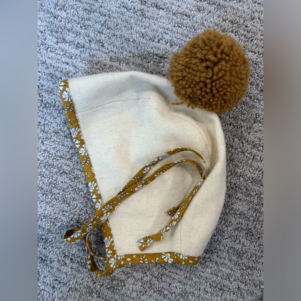 Briar Baby 18-24 wool bonnet